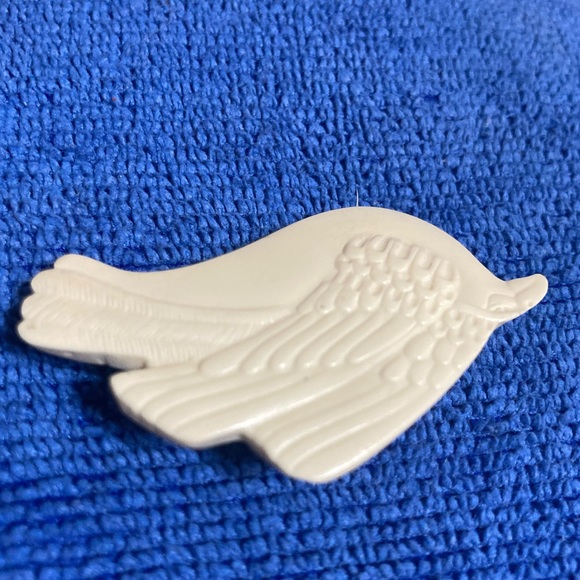 Vintage Turtle Dove Brooch Pin - Picture 4 of 5